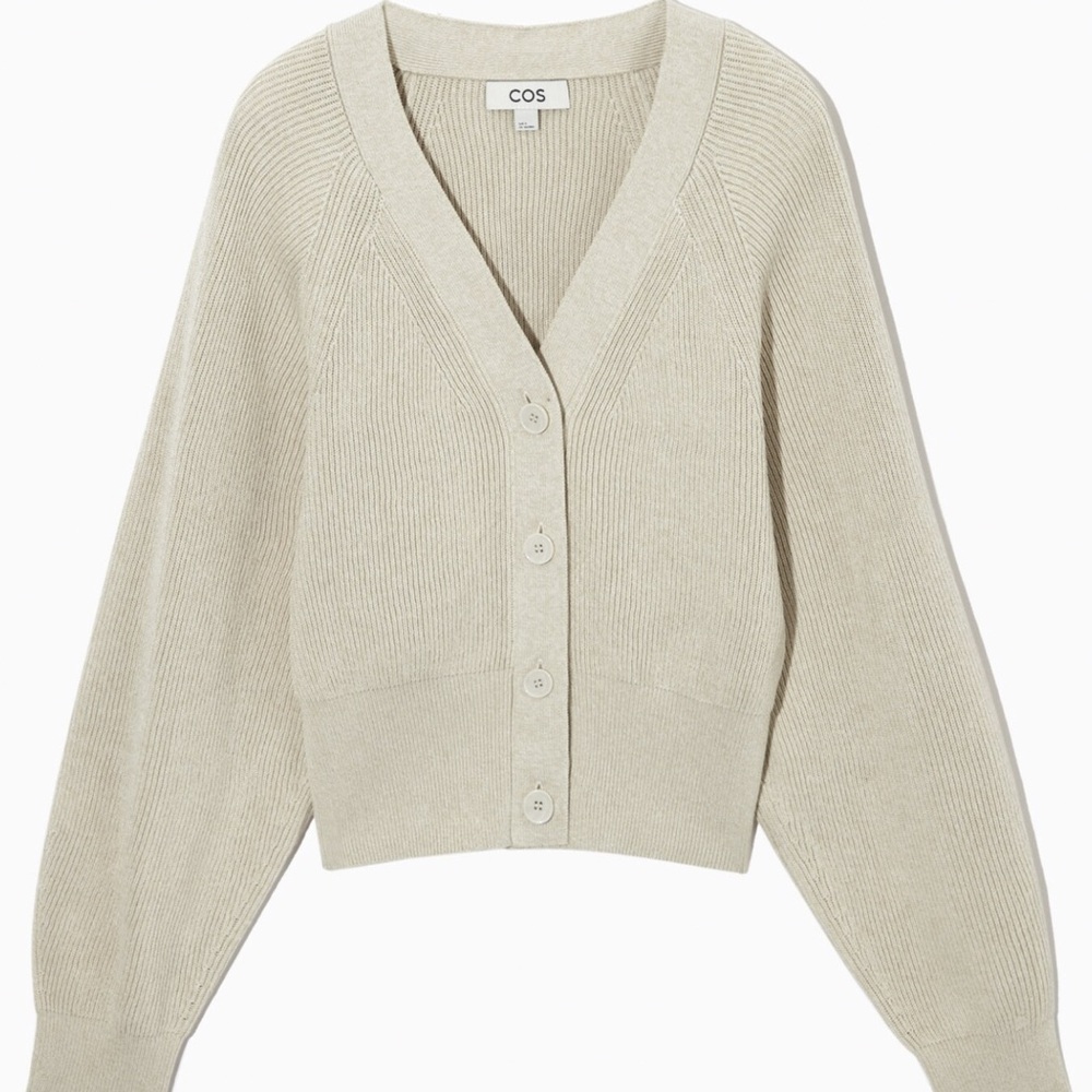 COS Women's Beige Cardigan